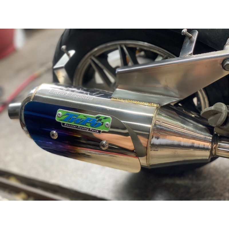 Pô inox Twpo cho yamaha cuxi