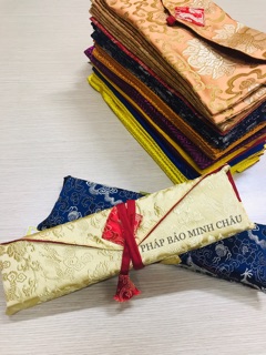 Túi gấm Nepal bọc kinh sách [PBMC]