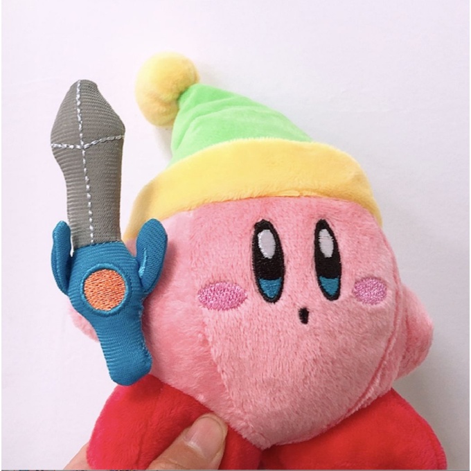 Elfilin Kirby Nhồi Bông Đồ Chơi Nhồi Bông Kirby Cầm Kiếm Động Vật Dành Cho Trẻ Em Người Bạn Làm Quà Tặng Bạn Bè Kirby Và The Forgotten Land Elfilin