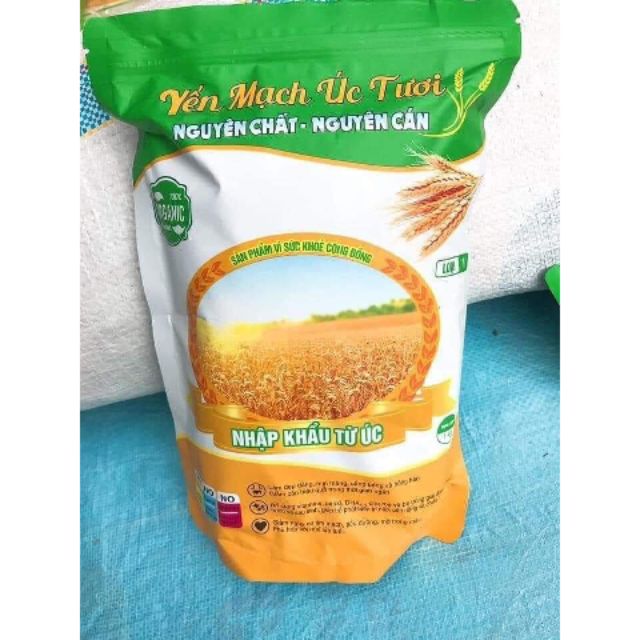 Yến mạch Úc tươi gói 1kg hàng loại 1