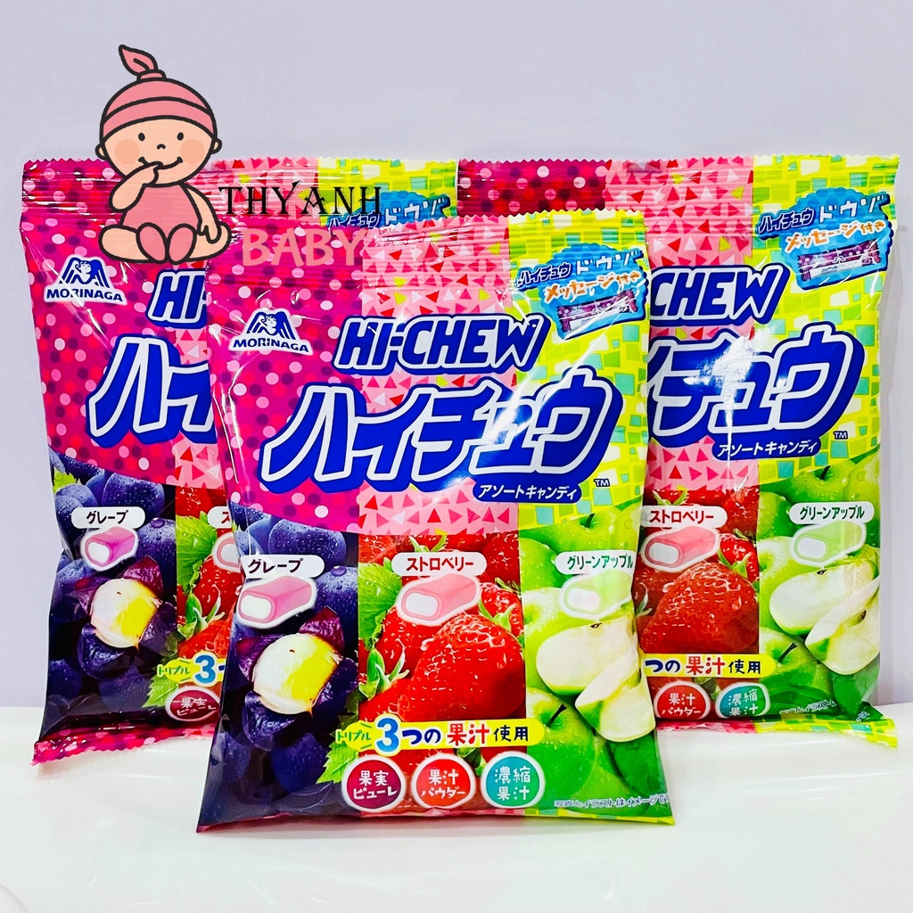 Kẹo dẻo trái cây Hi-chew morinaga nhật 94g