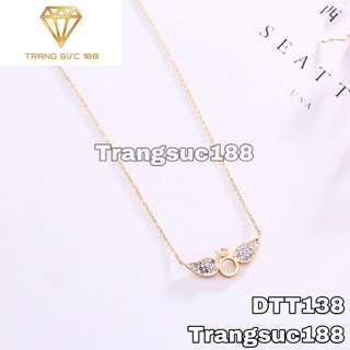 Dây chuyền titan cánh thiên thần DTT138