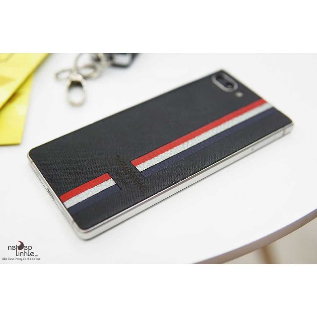 Miếng dán da điện thoai BlackBerry Key 2  – Da bò thật 100% - chính hãng Nét Đẹp Tinh Tế