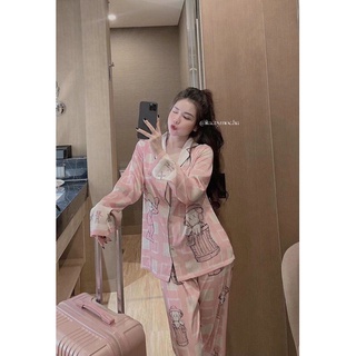 [GIẢM GIÁ]BỘ NGỦ PYJAMA MẶC NHÀ LỤA