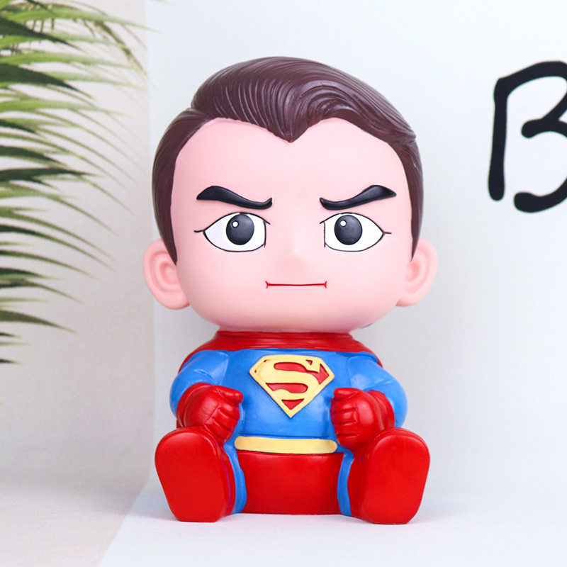 Hộp Tiết Kiệm Tiền Hình Captain America / Superman Cho Bé