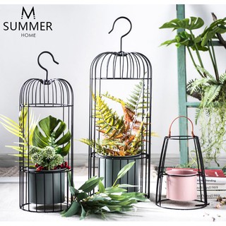 Chậu cây decor kết hợp decor trang trí phong cách BẮC ÂU