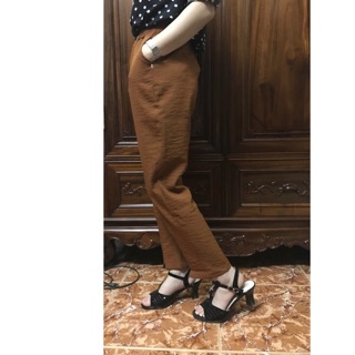 QUẦN ĐŨI DÀI XẾP LY GẤU