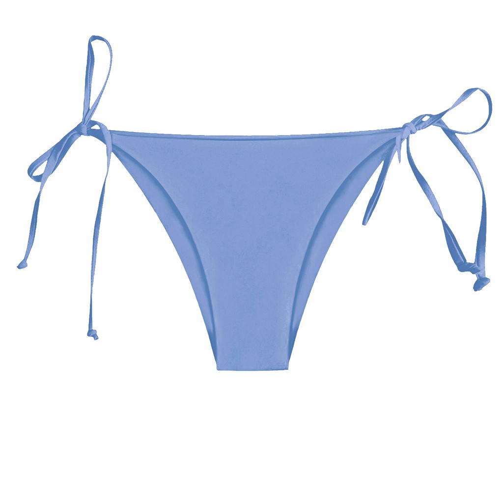 BOLD BIKINI - Quần bơi màu xanh serenity dáng tam giác cột dây hai bên hông