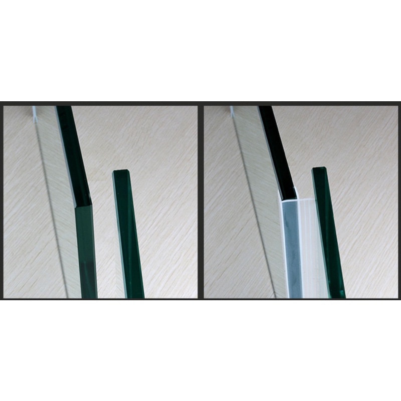 gioăng cao su chữ F chất liệu silicon cao cấp chuyên dụng gắn cửa kính cửa lùa vách kính nhà tắm ngăn nước bụi gó