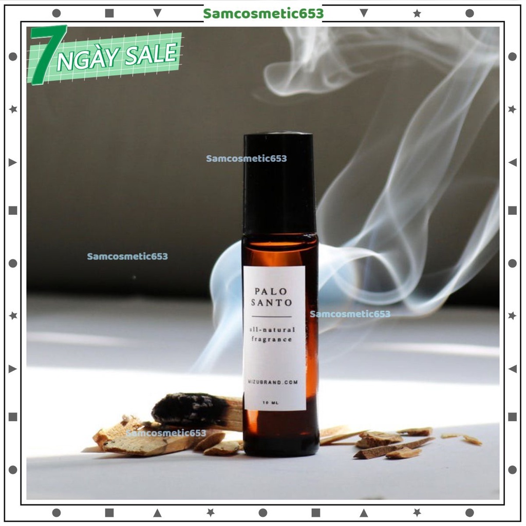 [Samcosmetic] "Le Labo 33" Bảng Dupe Hoàn Hảo "PALO SANTO" Nước Hoa Mùi Gỗ Gỗ Cháy Dạng Lăn Pháp 10m