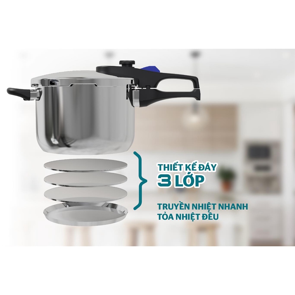 Nồi áp suất inox 304 SUNHOUSE MAMA SHG9906M1