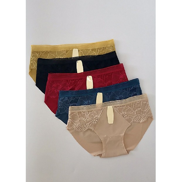 [Mã 12FASHIONSALE1 giảm 10K đơn 50K]  [SALE 1 NGÀY DUY NHẤT combo 10 quần lót nữ đúc su pha ren xuất nhật | BigBuy360 - bigbuy360.vn