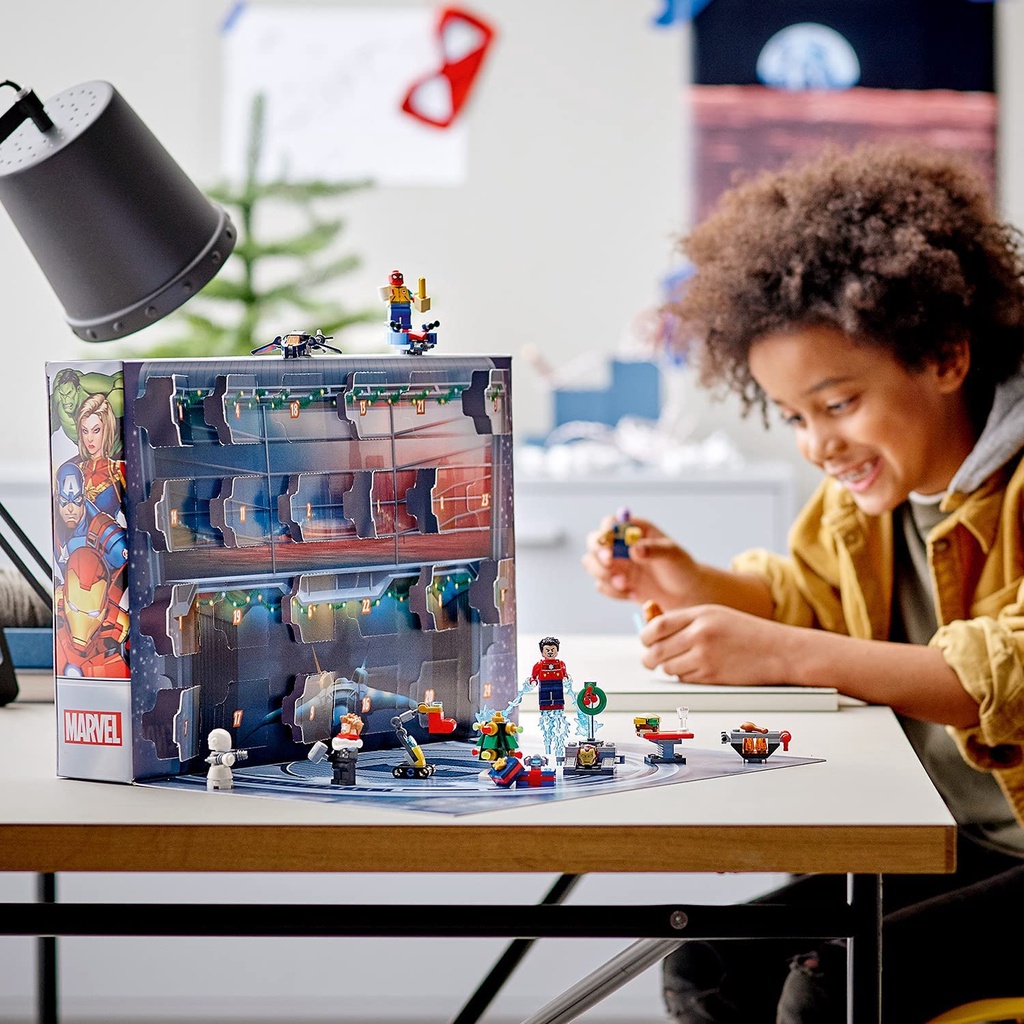 Lego Super Heroes 76196 - Bộ xếp hình Lego Super Heroes Advent Calendar 2021