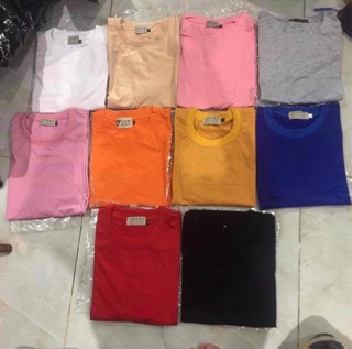 Áo thun trơn Oversize tee basic unisex đủ màu kèm ảnh thật
