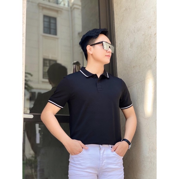 Áo PoLo Nam Trơn Có Cổ.Áo Phông Nam Cổ Bẻ Tay Ngắn.Vải Cá Sấu cotton Cao Cấp