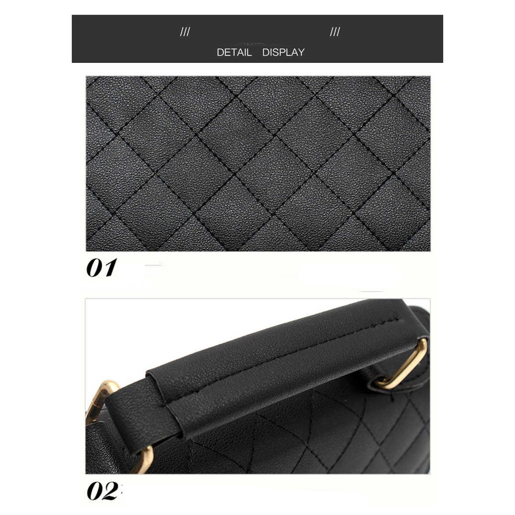 Túi xách nữ 👜 Mẫu HOT 2021 Hàn Quốc 👜 Túi Trần Trám Cao cấp phong cách công sở [Màu: Đen, Hồng, Xanh] | BigBuy360 - bigbuy360.vn
