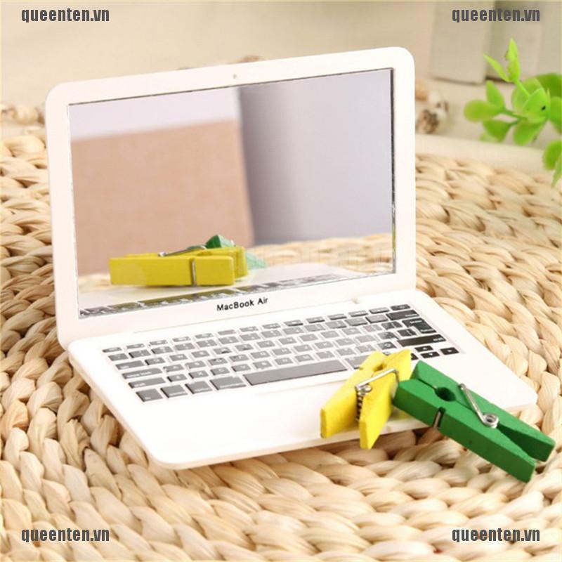 Gương Trang Điểm mini Bỏ Túi Hình Máy Tính Xách Tay