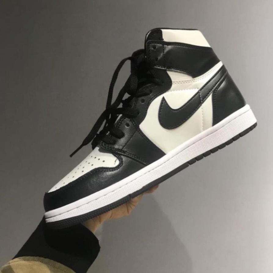 [FREE SHIP] [Xả Kho] Giày thể thao jodan, Giày Sneaker JD Panda cao đen trắng | BigBuy360 - bigbuy360.vn