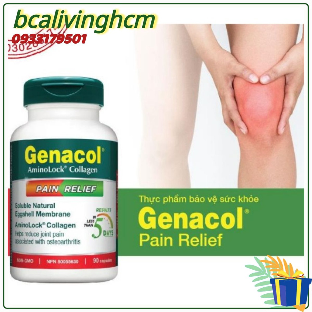 Thực phẩm cho xương khớp, bảo vệ sức khỏe Genacol Pain Relief