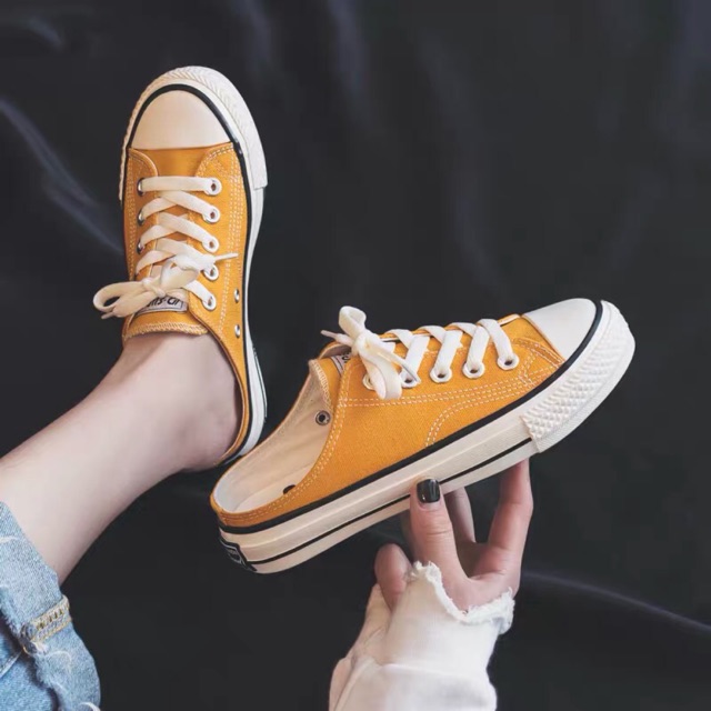 Giày sục vàng, đen, trắng | BigBuy360 - bigbuy360.vn