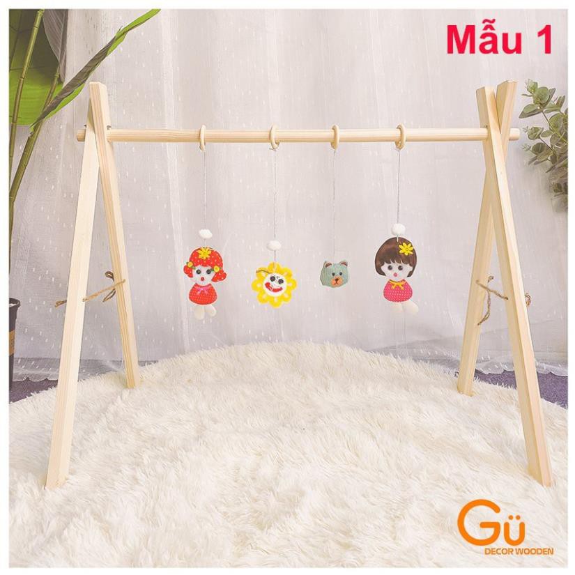 [FREESHIP] [ ẢNH THẬT ]  KỆ CHỮ A BẰNG GỖ AN TOÀN CHO BÉ – ĐỒ CHƠI PHÁT TRIỂN TOÀN DIỆN – Gu.Decor Wooden