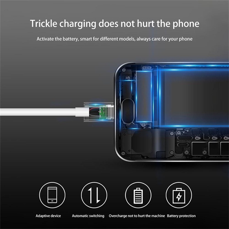 Dây cáp sạc nhanh DLLENCASE A316 chip 2A đồng chất lượng cao 1m 150 dành cho điện thoại