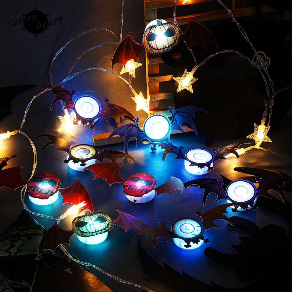 Công Tắc Đèn Họa Tiết Halloween Nhiều Màu Sắc Dùng Để Trang Trí