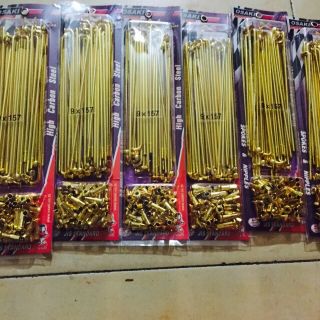 Bộ căm vàng chân đen hoặc chân vàng Lượm 79