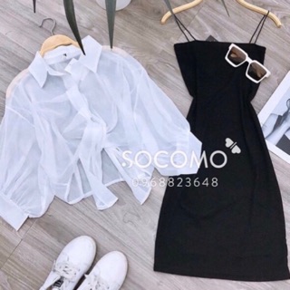 Set áo sơ mi buộc vạt