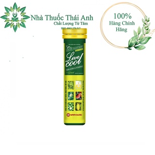 Viên Sủi Thanh Nhiệt Live Cool - Hỗ Trợ Thanh Nhiệt Giải Độc Mát Gan Tăng Sức Đề Kháng Tuýp 16 Viên