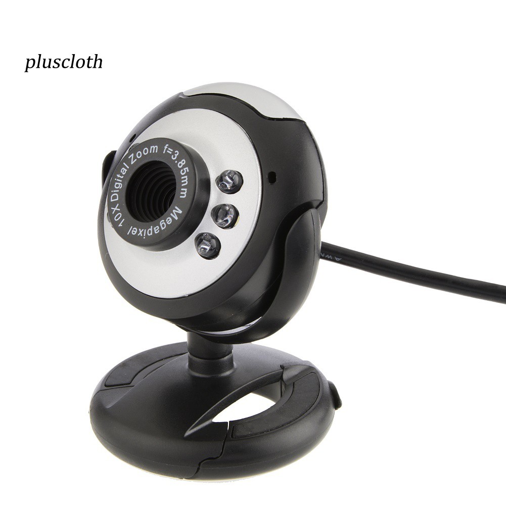 Webcam Hd 12.0mp 6 Bóng Led Có Micro Cho Máy Tính / Laptop