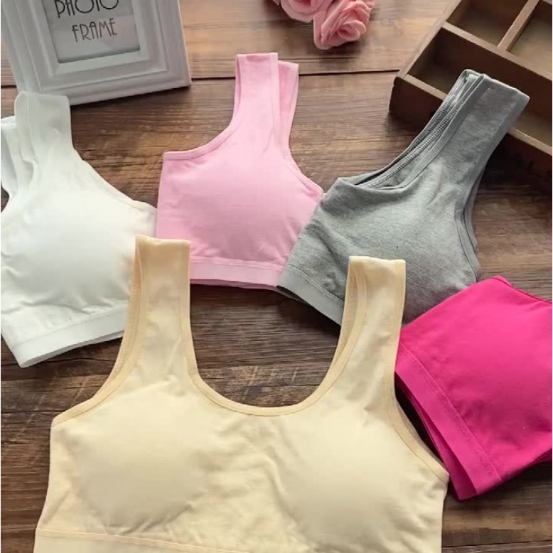 Áo bra nữ học sinh, sinh viên thiết kế đơn giản, trẻ trung, dễ phối đồ (MS 04039) Anna Shop