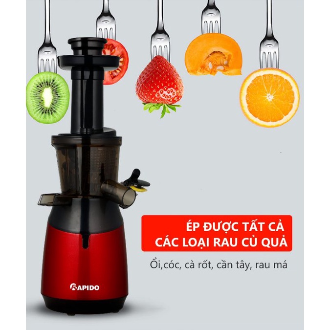 (chính hãng) Máy ép hoa quả chậm Rapido RSJ150