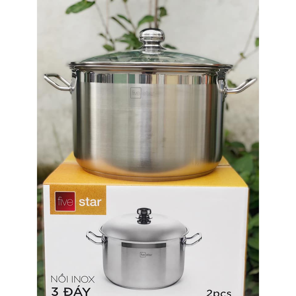 Nồi inox 3 Đáy Fivestar 36cm