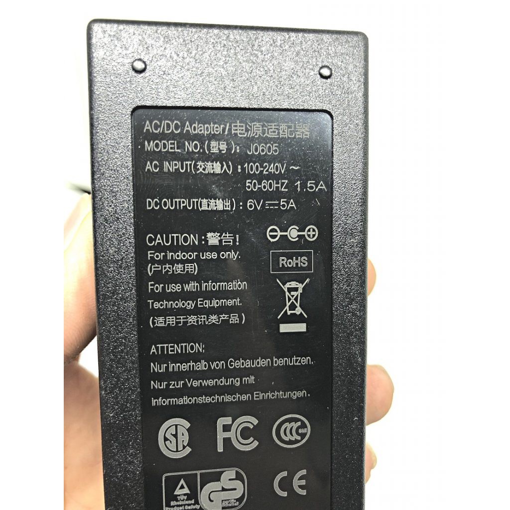 cục nguồn 6v 5a loại tốt