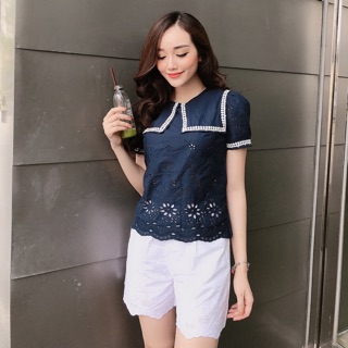 MUA ÁO ĐƯỢC QUẦN Set BỘ THÔ REN ĐỤC LỖ thời trang cao cấp, giá xả sốc