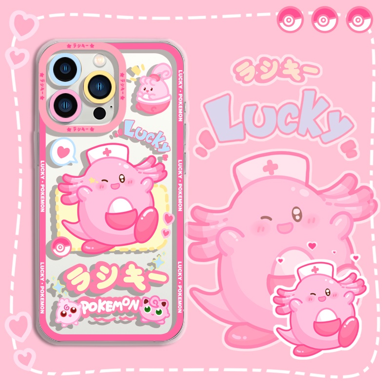 Ốp Điện Thoại Tpu Mềm Chống Sốc In Hình Pokemon Cho iPhone 11 12 13 pro max XS X XR XSMax 7 8 6 6s plus SE 2020