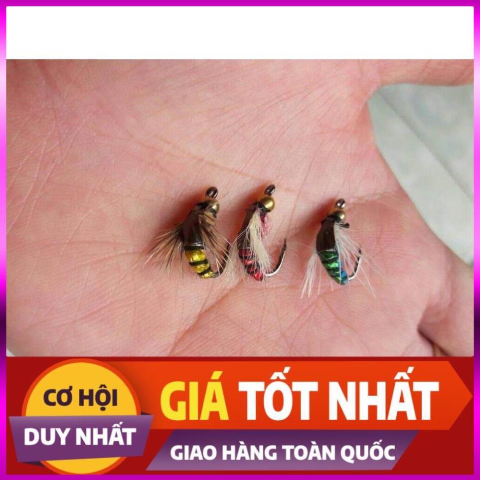 [Xả Kho 3 Ngày] Bộ combo mồi lure kèm hộp đựng mương,lóc,sộp,rô phi,....