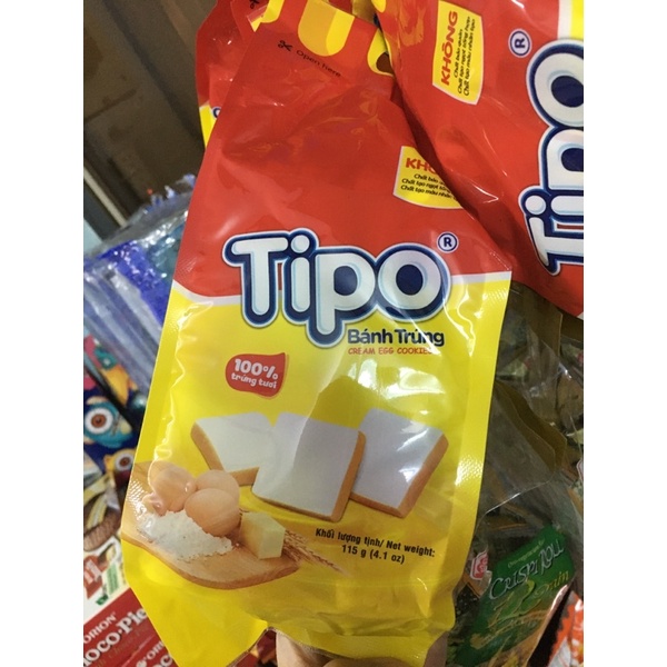 Bánh trứng Tipo- gói 115g