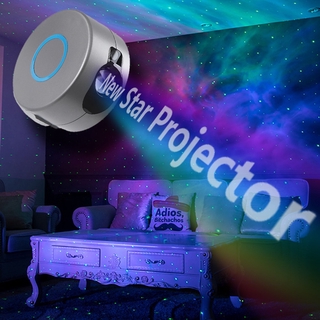 【COD】Starry Star Sky Laser Projector Colorful Night Light LED Light Galaxy Projection Lamp For Home Children Night Light Christmas