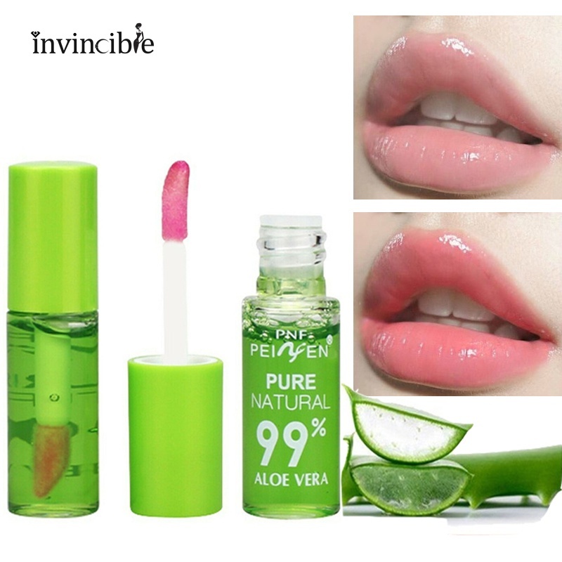 [Hàng mới về] Son dưỡng môi Peinifen dạng lỏng chiết xuất lô hội đổi màu được độc đáo