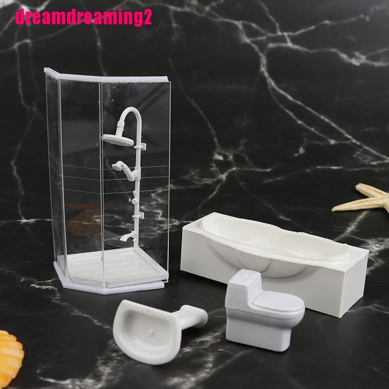 Mô Hình Phòng Tắm Trang Trí Cho Nhà Búp Bê