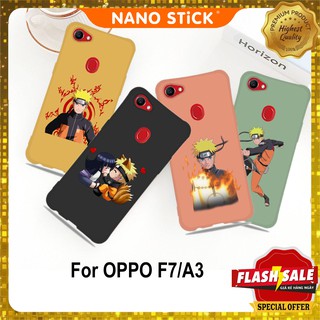 Ốp lưng oppo F7/A3 ốp oppo chất liệu silicon in hình Naruto_NANOSTICK 0918