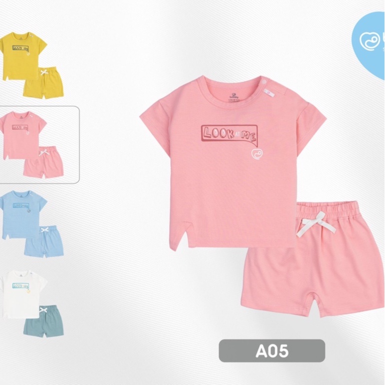 Bộ quần áo cộc tay  BU, bubaby cho bé 6m - 4Y