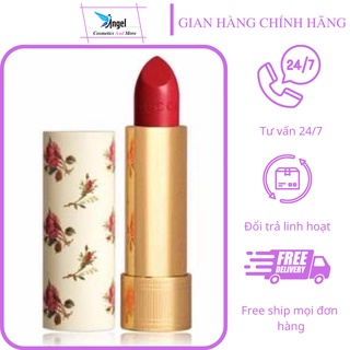 Son minisze  Gucci Rouge À Lèvres Voile Vỏ Hoa mini 1.3g bền màu không trôi siêu phẩm dành cho mọi lứa tuổi