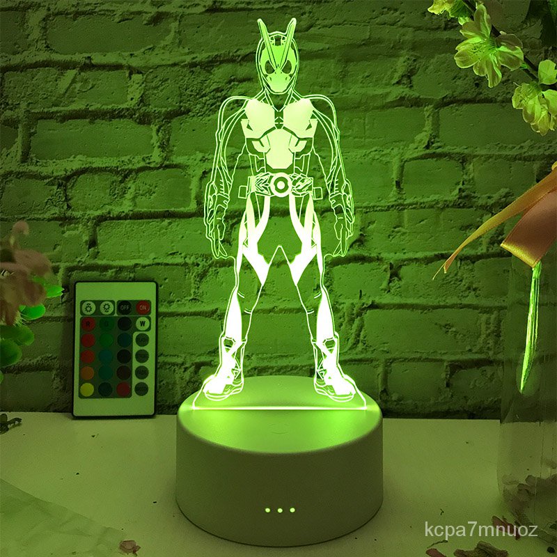 Kamen Rider01Đèn Mô Hình Làm Bằng Tay Bay Điện Hoặc Người Không Có Ý Thức Châu Chấu Đồ Trang Trí Búp Bê Xung Quanh Quà S