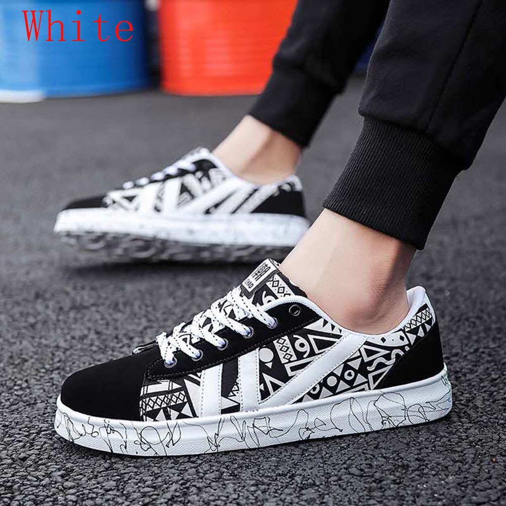 🔥🔥Giày thể thao Canvas họa tiết Graffiti cổ điển dành cho nam | BigBuy360 - bigbuy360.vn