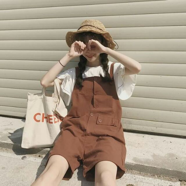 Yếm kaki ngắn