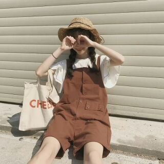 Yếm kaki ngắn