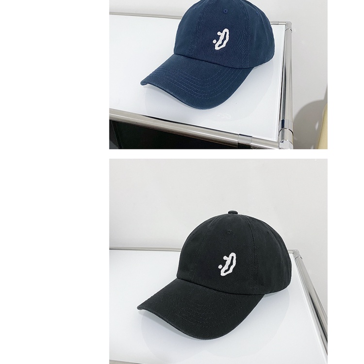 Blackpink Lisa Mũ Lưỡi Trai In Hình Mặt Cười Phong Cách Thời Trang Hàn Quốc